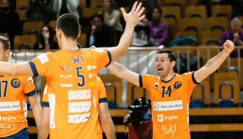 MEVZA League – ACH Volley LJUBLJANA defeat Merkur MARIBOR to claim top spot