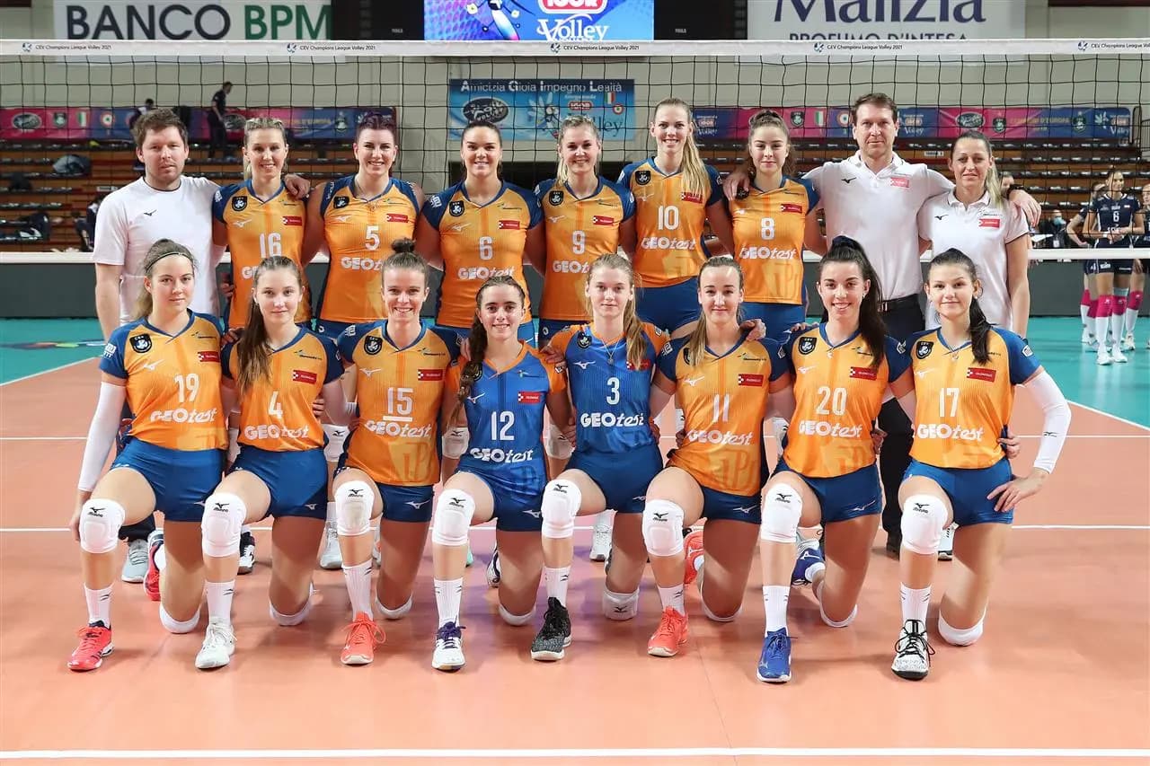 Olomouc falls short in opening day of Pool E in CEV Champions League