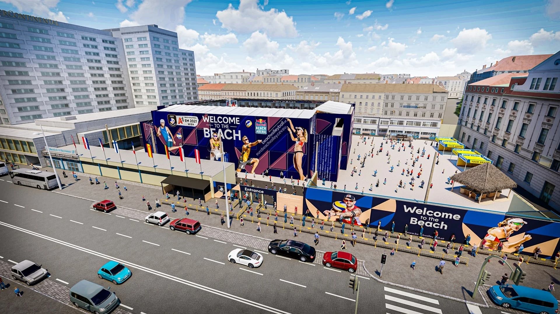 A1 CEV EuroBeachVolley Vienna 2021 – First tickets go on sale on Monday!