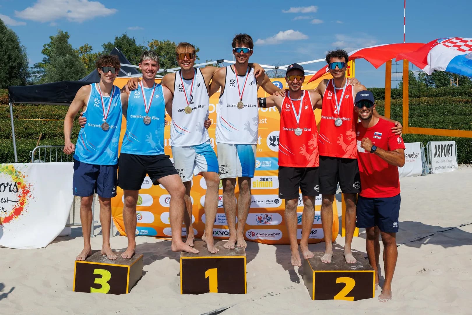 Czech Pair Olsansky/Westphal Crowned MEVZA Men’s Champions in Remerschen.