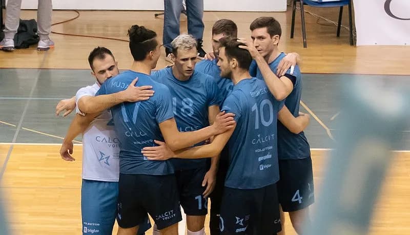 Men’s MEVZA League – Calcit KAMNIK just a step away from booking Final Four spot